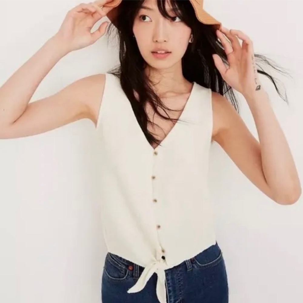 Madewell tie top